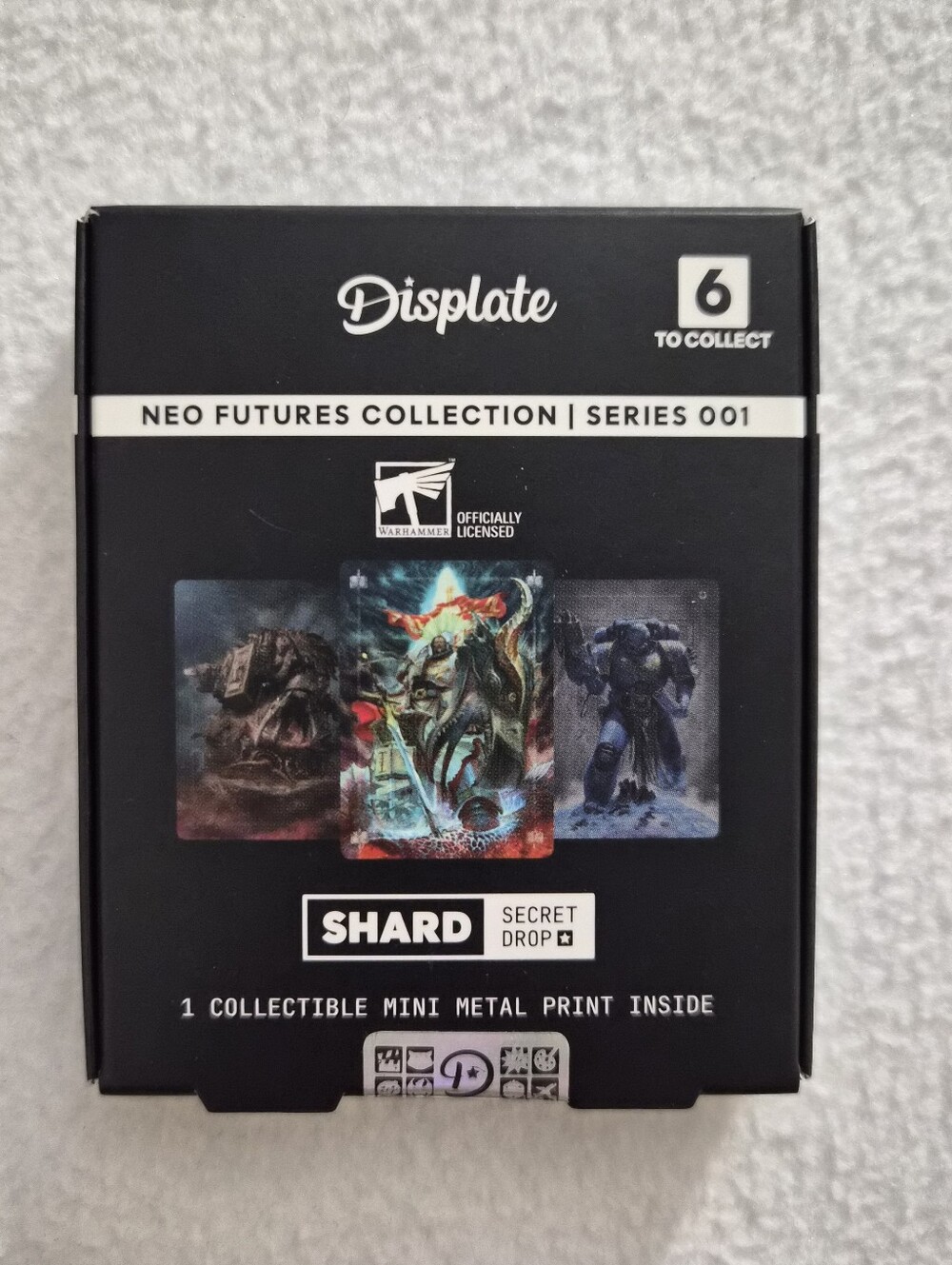SEALED Limited Displate Shard Mini Metal Print-Warhammer Secret Drop-Series 001